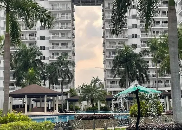 Apartment Moa Shell Residences - Big Balcony Facing Pool Manila